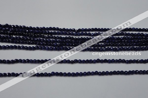 CCN1311 15.5 inches 3mm faceted round candy jade beads wholesale