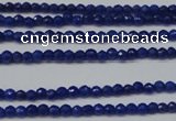 CCN1314 15.5 inches 3mm faceted round candy jade beads wholesale