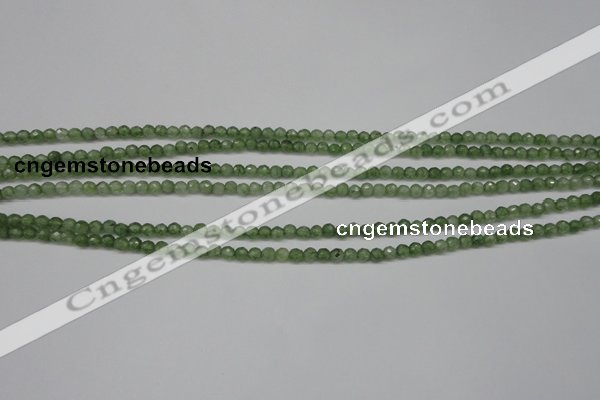 CCN1320 15.5 inches 4mm faceted round candy jade beads wholesale