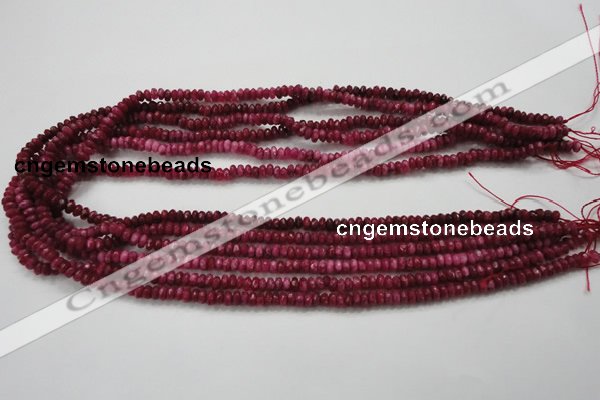 CCN1350 15.5 inches 2*4mm faceted rondelle candy jade beads