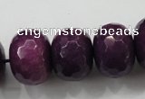 CCN1379 15.5 inches 15*20mm faceted rondelle candy jade beads