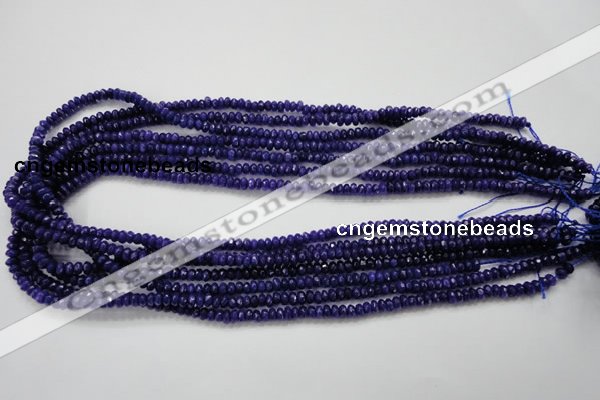 CCN1381 15.5 inches 2*4mm faceted rondelle candy jade beads