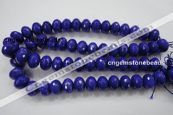 CCN1388 15.5 inches 13*18mm faceted rondelle candy jade beads