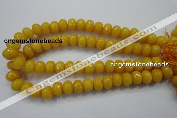 CCN1397 15.5 inches 12*16mm faceted rondelle candy jade beads