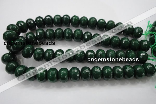 CCN1418 15.5 inches 13*18mm faceted rondelle candy jade beads