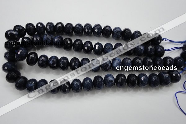 CCN1437 15.5 inches 12*16mm faceted rondelle candy jade beads