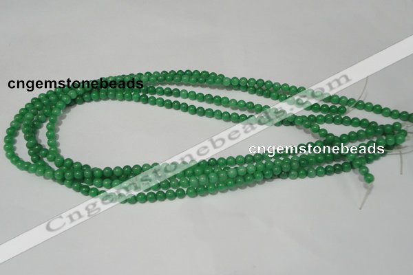 CCN15 15.5 inches 4mm round candy jade beads wholesale