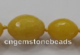 CCN1513 15.5 inches 10*14mm – 20*30mm faceted rice candy jade beads