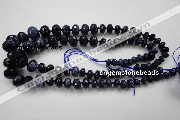 CCN1520 15.5 inches 5*8mm - 13*18mm faceted rondelle candy jade beads