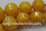 CCN1532 15.5 inches 8*8mm - 20*20mm pumpkin candy jade beads