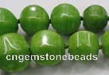 CCN1533 15.5 inches 8*8mm - 20*20mm pumpkin candy jade beads