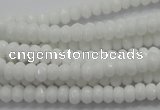 CCN1592 15.5 inches 4*6mm faceted rondelle candy jade beads