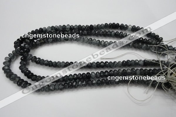 CCN1600 15.5 inches 5*8mm faceted rondelle candy jade beads