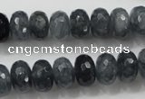 CCN1602 15.5 inches 8*12mm faceted rondelle candy jade beads