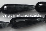 CCN1614 15.5 inches 14*40mm faceted teardrop candy jade beads