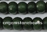 CCN172 15.5 inches 12*16mm faceted rondelle candy jade beads