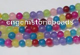 CCN18 15.5 inches 4mm round candy jade beads wholesale