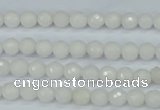 CCN1800 15 inches 4mm faceted round candy jade beads wholesale