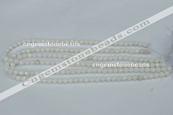 CCN1800 15 inches 4mm faceted round candy jade beads wholesale