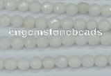 CCN1801 15 inches 6mm faceted round candy jade beads wholesale