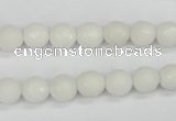 CCN1802 15 inches 8mm faceted round candy jade beads wholesale