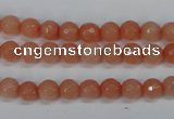 CCN1811 15 inches 6mm faceted round candy jade beads wholesale