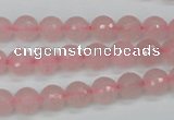 CCN1851 15 inches 6mm faceted round candy jade beads wholesale