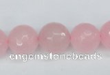 CCN1855 15 inches 14mm faceted round candy jade beads wholesale