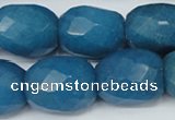 CCN189 15.5 inches 18*22mm faceted drum candy jade beads