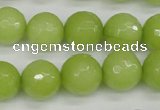 CCN1905 15 inches 14mm faceted round candy jade beads wholesale