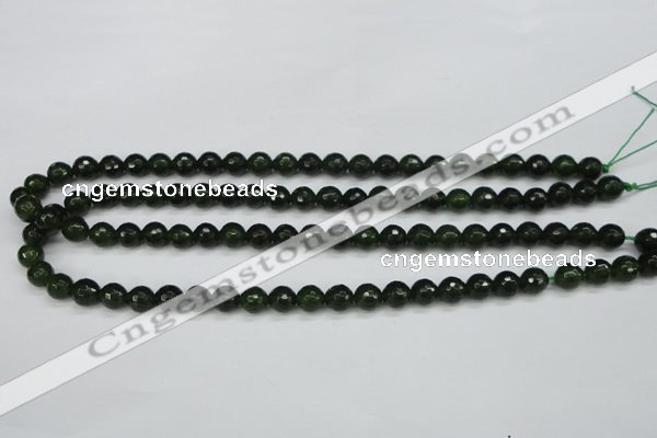 CCN1922 15 inches 8mm faceted round candy jade beads wholesale