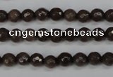 CCN1931 15 inches 6mm faceted round candy jade beads wholesale