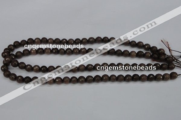 CCN1932 15 inches 8mm faceted round candy jade beads wholesale