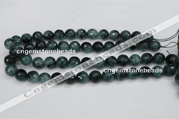 CCN1944 15 inches 12mm faceted round candy jade beads wholesale