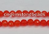 CCN1950 15 inches 4mm faceted round candy jade beads wholesale