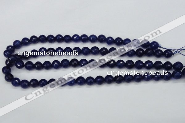 CCN1963 15 inches 10mm faceted round candy jade beads wholesale