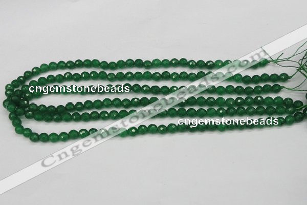 CCN1970 15 inches 4mm faceted round candy jade beads wholesale