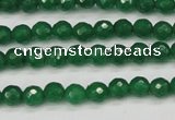 CCN1972 15 inches 8mm faceted round candy jade beads wholesale