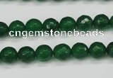 CCN1973 15 inches 10mm faceted round candy jade beads wholesale