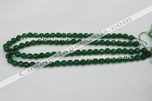 CCN1973 15 inches 10mm faceted round candy jade beads wholesale