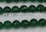 CCN1975 15 inches 14mm faceted round candy jade beads wholesale