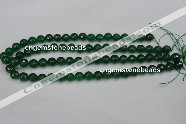 CCN1975 15 inches 14mm faceted round candy jade beads wholesale