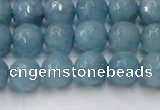 CCN2018 15 inches 10mm faceted round candy jade beads wholesale