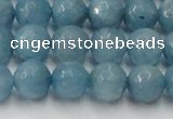 CCN2019 15 inches 12mm faceted round candy jade beads wholesale