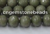 CCN2025 15 inches 10mm faceted round candy jade beads wholesale
