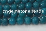 CCN2043 15 inches 4mm faceted round candy jade beads wholesale