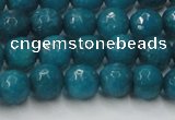 CCN2045 15 inches 8mm faceted round candy jade beads wholesale