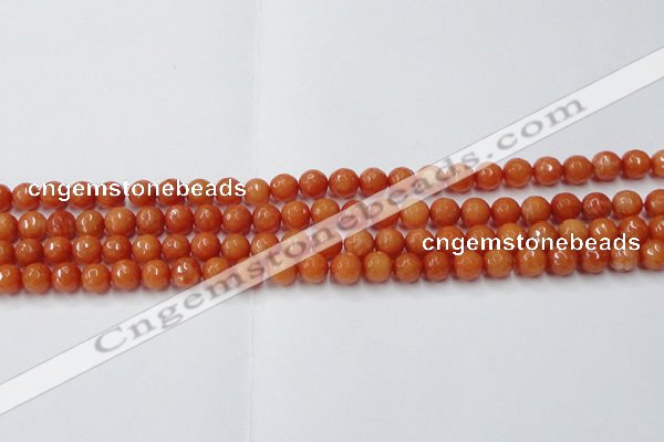 CCN2050 15 inches 4mm faceted round candy jade beads wholesale