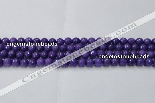 CCN2060 15 inches 10mm faceted round candy jade beads wholesale