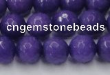 CCN2062 15 inches 14mm faceted round candy jade beads wholesale